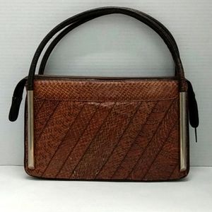 Vintage Susan Gail Genuine Snakeskin Made in Spain Purse